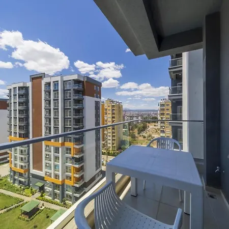 Remarkable Flat With Shared Pool In Kepez Apartman Antalya