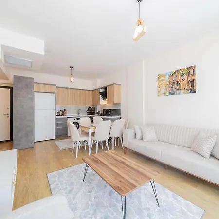 Remarkable Flat With Shared Pool In Kepez * Antalya